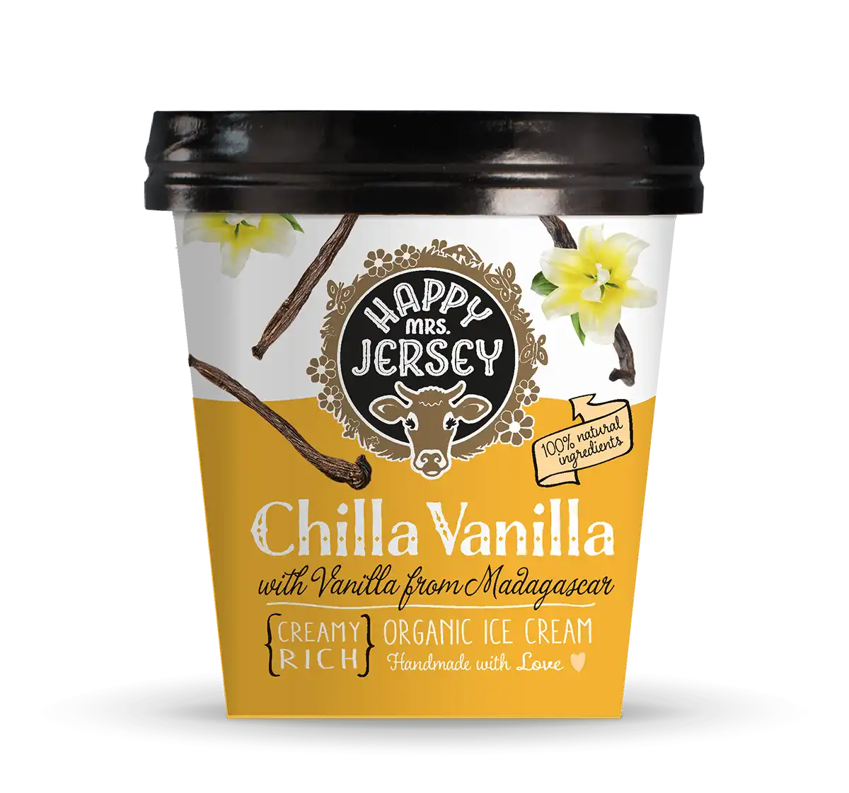 Happy Mrs. Jersey Chilla vanilla bio 500ml